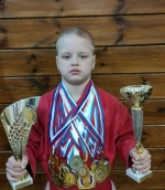 Юный самбист из Суздаля одержал три победы подряд