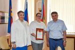 Вручили благодарственные письма  местным предпринимателям